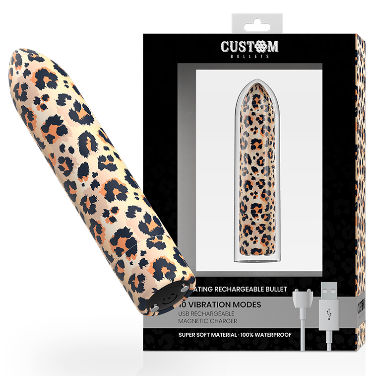 Mini balle vibrante rechargeable Custom Bullets – Plaisir précis et discret