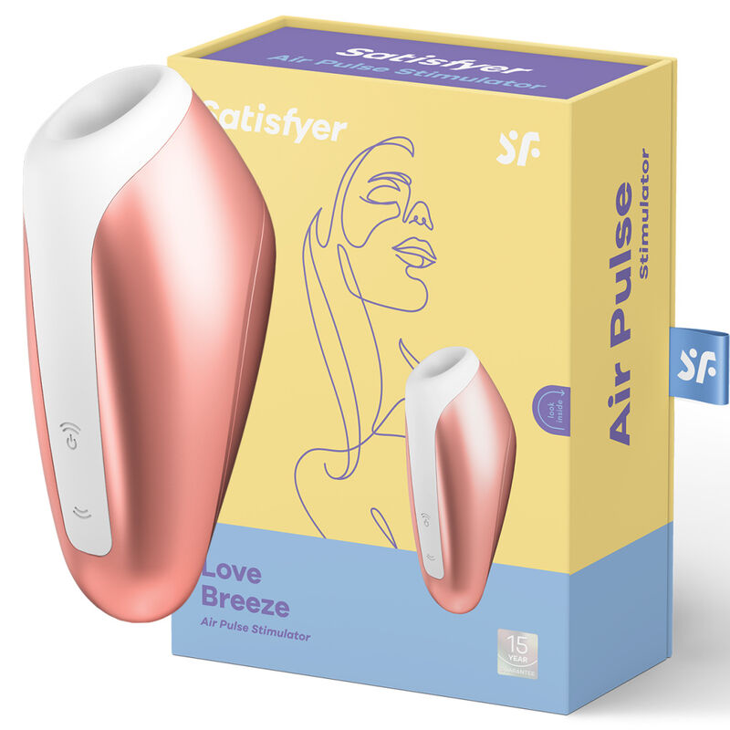 Stimulateur d'impulsions d'air LOVE BREEZE – Un plaisir exquis à portée de main