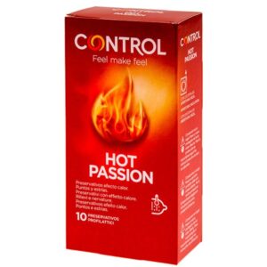 Préservatifs effet chauffant Control Hot Passion