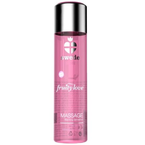 Huile de massage érotique fraise champagne – Fruity Love