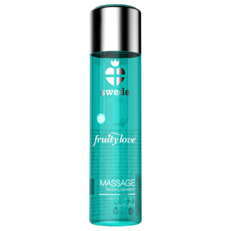Huile de massage effet chauffant cassis & citron vert