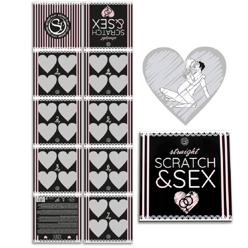 Jeu érotique à gratter Scratch Sex – Version hétéro