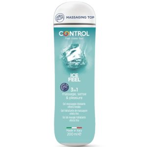 Gel Ice Feel 3 en 1 : Lubrifiant, massage et plaisir glacé