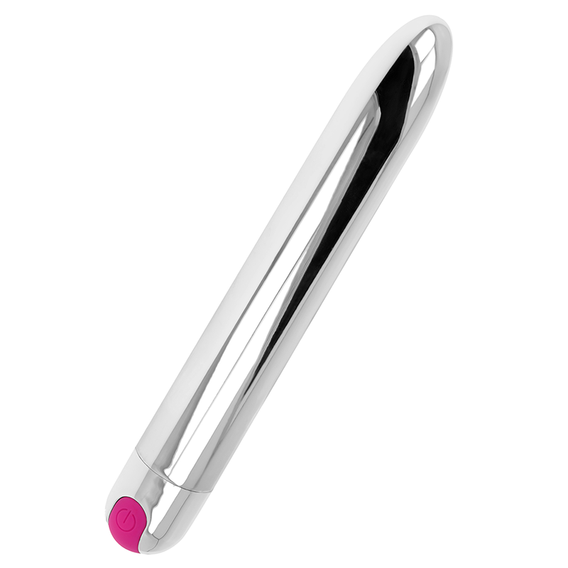 Vibromasseur argenté rechargeable Ohmama – Plaisir irrésistible