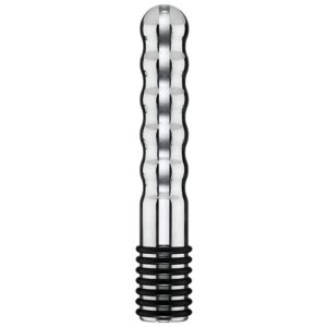 Gode en Métal Nervuré pour Électrostimulation Wave – Plaisir Intense