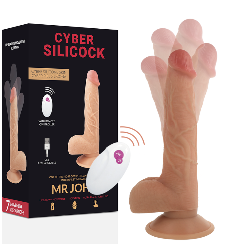Plonge dans l’Extase avec le Dildo CYBER SILICONE SKIN Ultra Réaliste