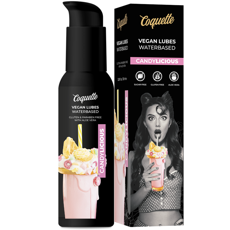Lubrifiant à base d'eau Coquette Chic Desire – Saveur Candylicious